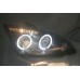Ford Focus 05-07 Black Projector Headlamp w Ring